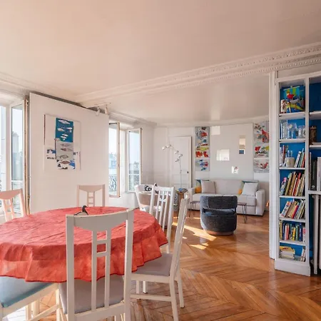 Lejlighed Floor Gem With Eiffel Tower View *